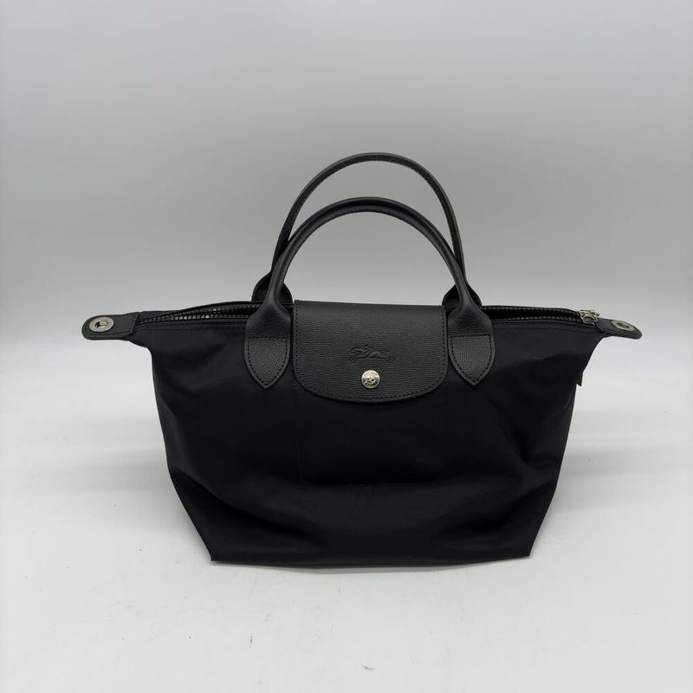 Longchamp Small Neo Black Tote